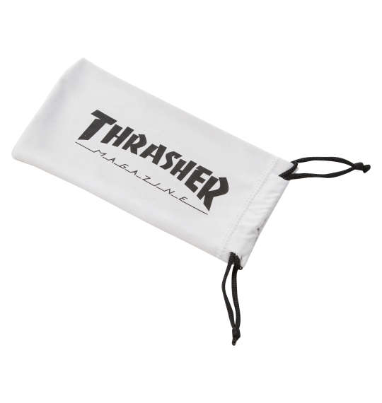 大きいサイズ THRASHER ビッグサイズ偏光レンズサングラス 4L ブラック×スモーク ラッピング可-2