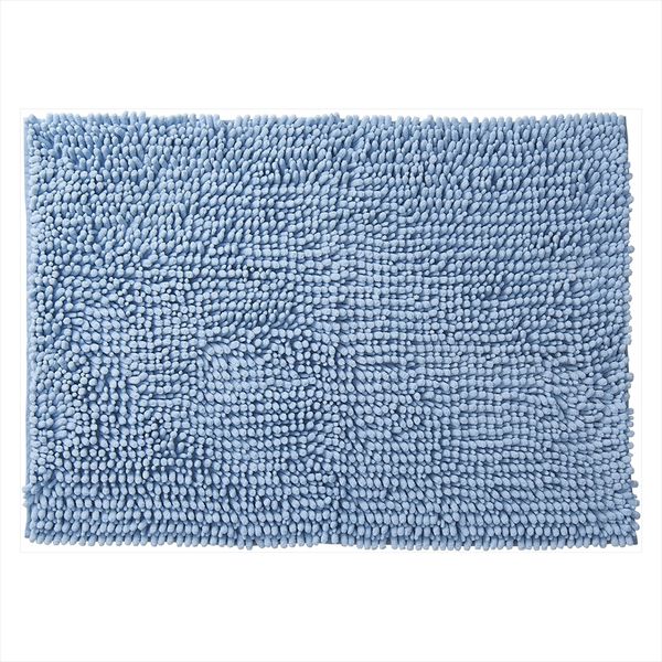 SUSU抗菌ストロングWバスマットECブルー55×80cm 2個セット-1