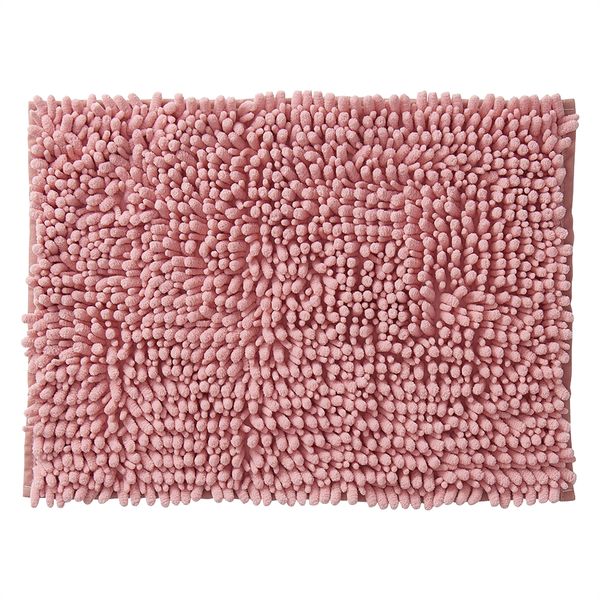 SUSU抗菌ストロングW バスマットEC ピンク 35×50cm 2個セット-1