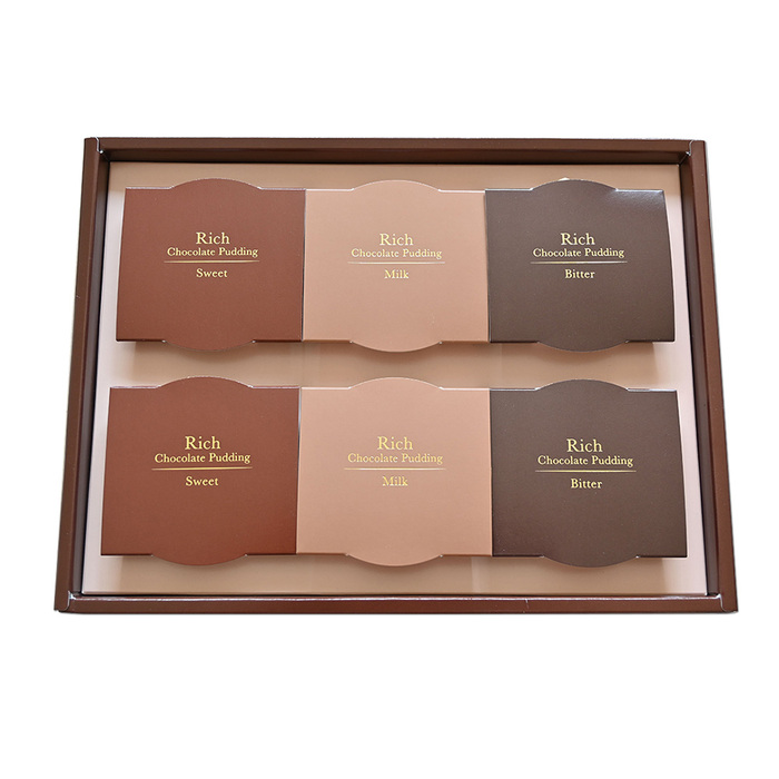 リッチチョコレートプリン6個詰 常温 プリン 詰め合わせ 洋菓子 のし対応可-1
