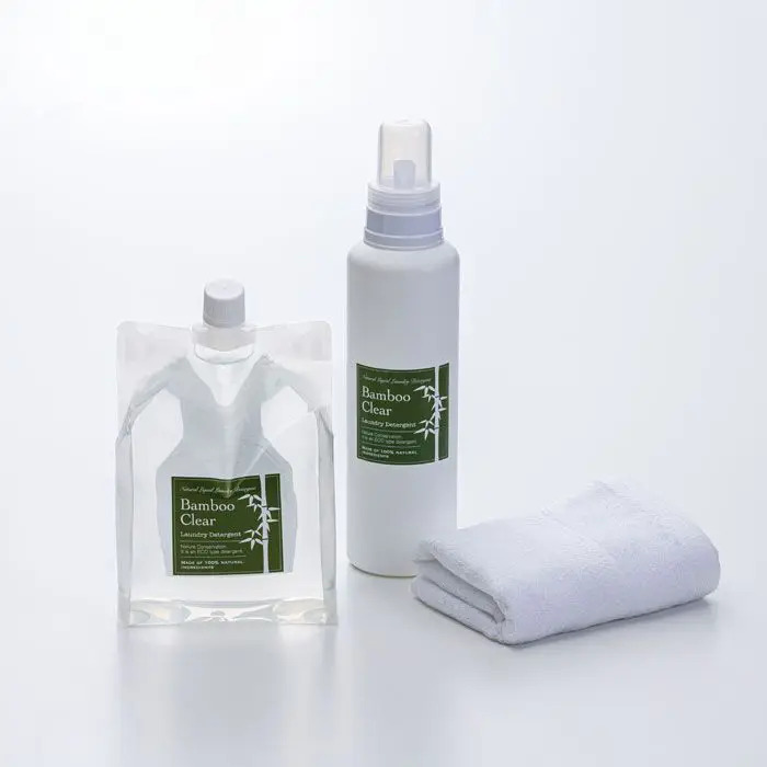 フェイスタオル 無添加洗濯用竹洗剤 の エシカルセット B のし対応可-5