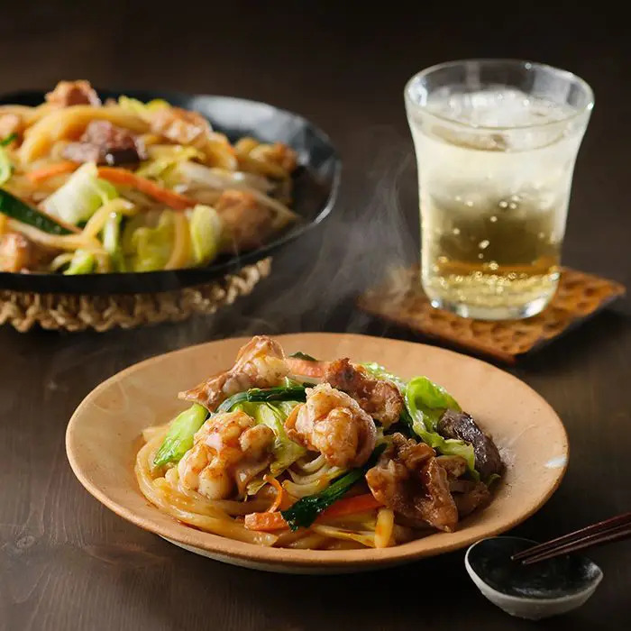 津山ホルモンうどんセット のし対応可-1