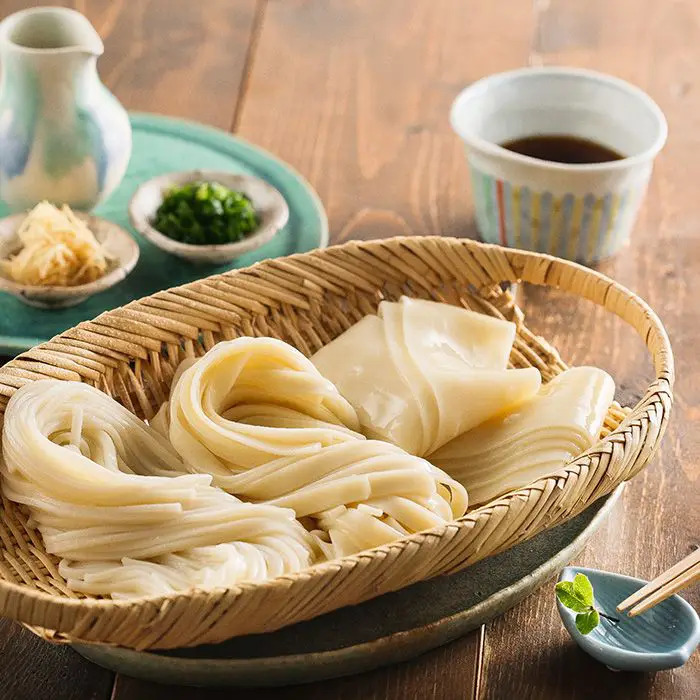 花山うどん つゆ付き詰合せ のし対応可-1