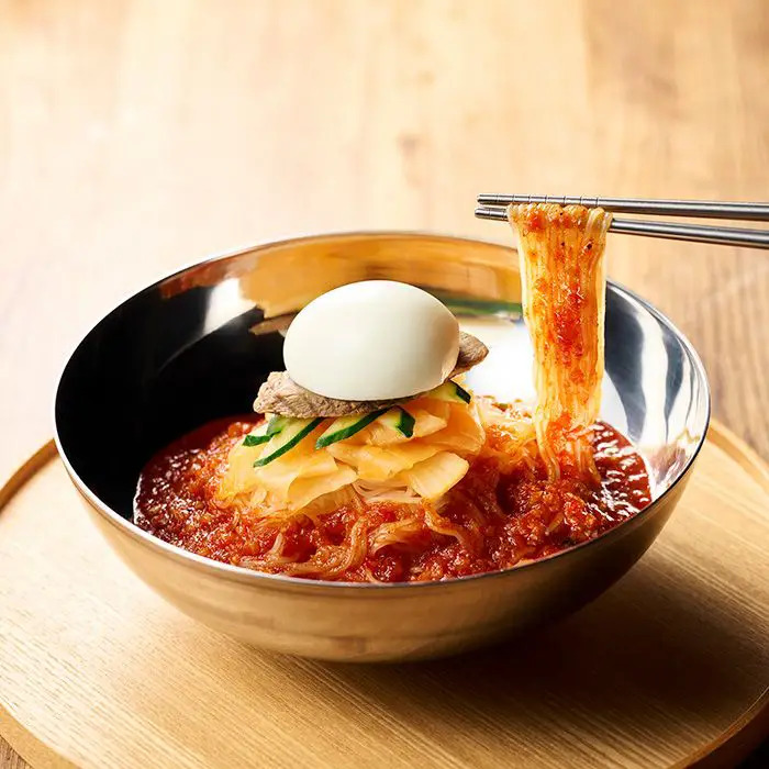 ぴょんぴょん舎 ピビン冷麺６食 のし対応可-0