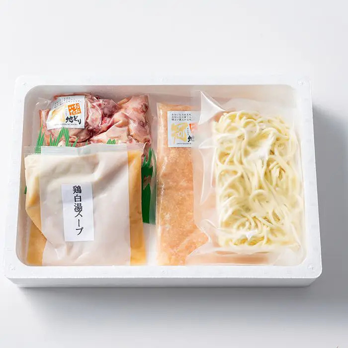 絆屋 おおいた冠地どり 鶏白湯鍋セット のし対応可-3