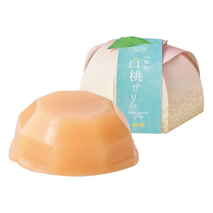 夏季限定 ホシフルーツ 山梨の白桃ぜりぃ 12個セット-5