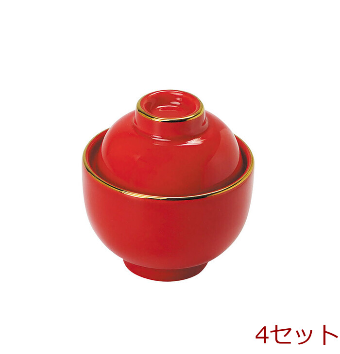 小わん珍味入 朱 黒 4セット : まるっとマーケット - 通販 - Yahoo