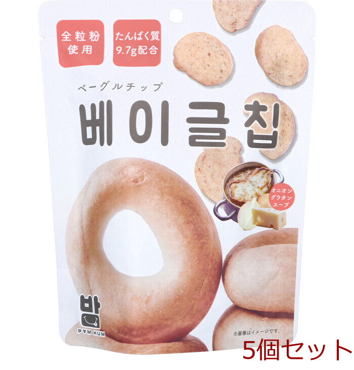 パムハム ベーグルチップ オニオングラタンスープ 60g 5個セット-0