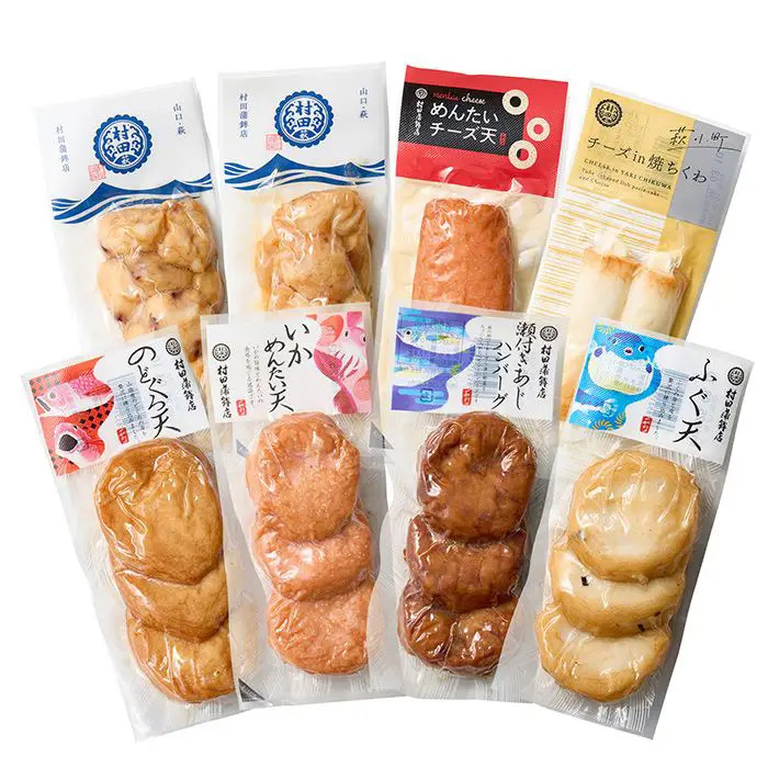 夏季限定 村田蒲鉾店 萩の練り物８種詰め合わせ のし対応可-2