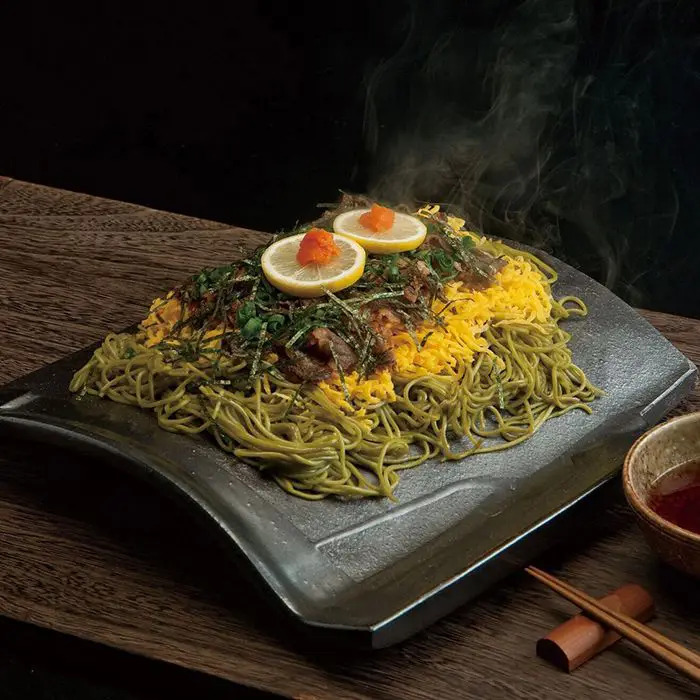 夏季限定 三浦製麺 具入り瓦そばセット のし対応可-1