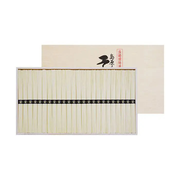 夏季限定 島原手延そうめん　50ｇ×24束 のし対応可-0
