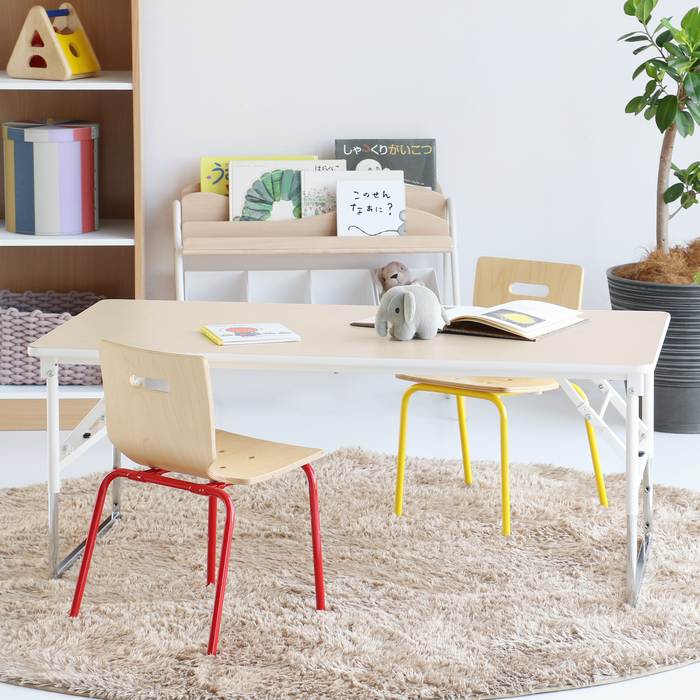 高さを3段階に調整できるキッズテーブル　PLT 3855 PLETO Folding Table 600-0
