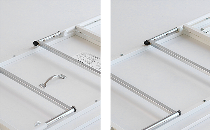 高さを3段階に調整できるキッズテーブル　PLT 3855 PLETO Folding Table 600-12