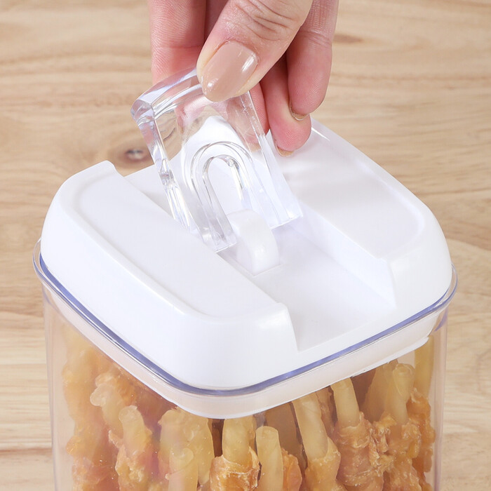 ペット用フードストッカー 800ml 6個セット-3