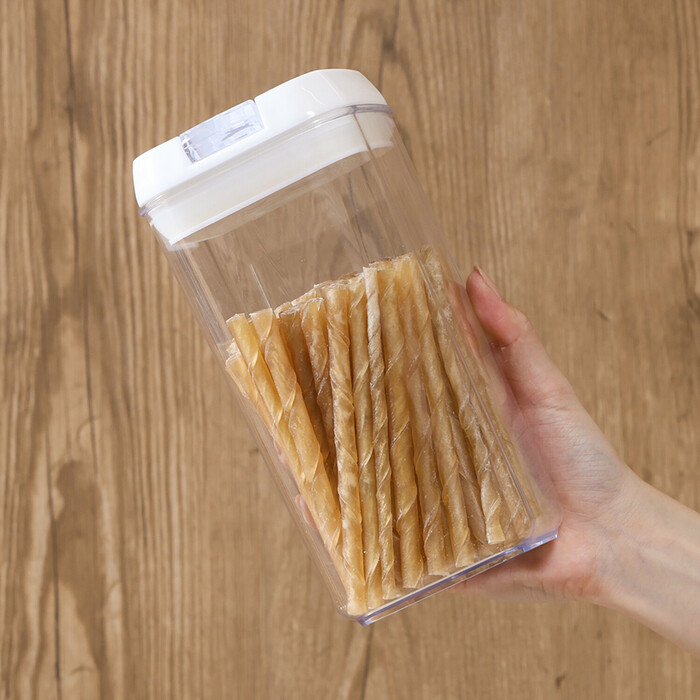 ペット用フードストッカー 1100ml 6個セット-7