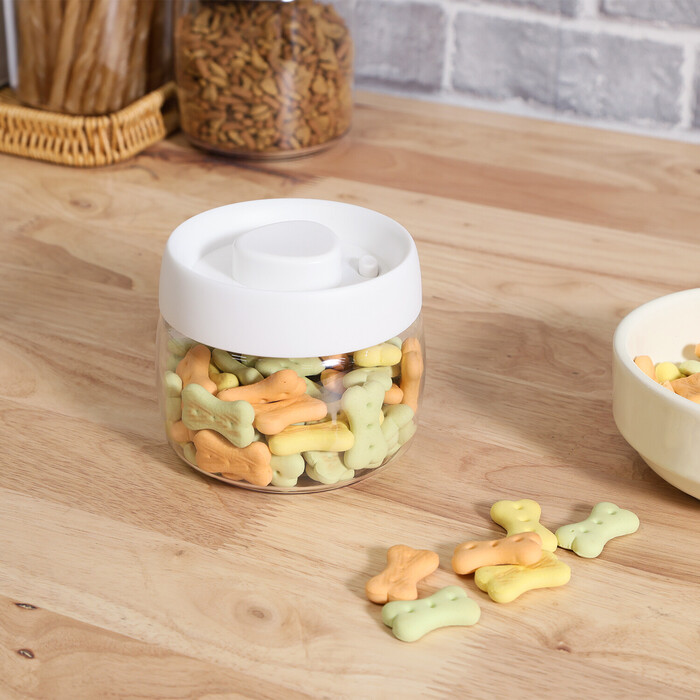 ペット用 空気が抜けるストッカー 400ml 6個セット-2