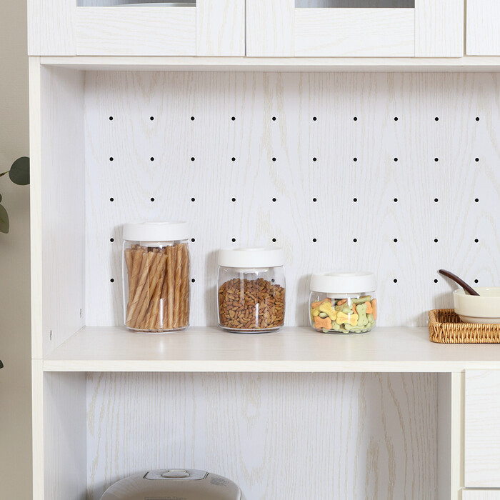 ペット用 空気が抜けるストッカー 400ml 6個セット-3