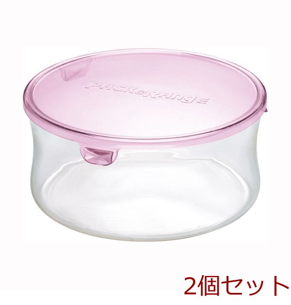 パック＆レンジ ピンク 1.3Ｌ 2個セット-0