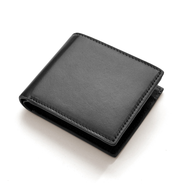 二つ折り財布 シープスキン紳士短財布 BZSQ 253 羊革二つ折り財布 3色