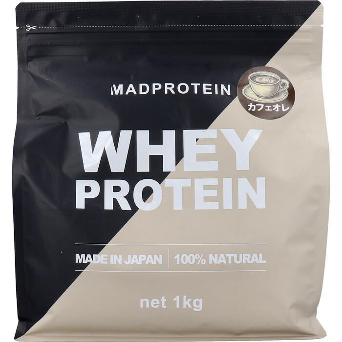 MADPROTEIN ホエイプロテイン カフェオレ 1kg-0
