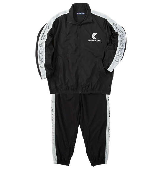 大きいサイズ D.A.D ジャージセット 3L 4L 5L 6L 7L 8L ブラック