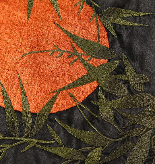 大きいサイズ 絡繰魂 満月竹虎リバーシブルスカジャン 3L 4L 5L 6L 8L