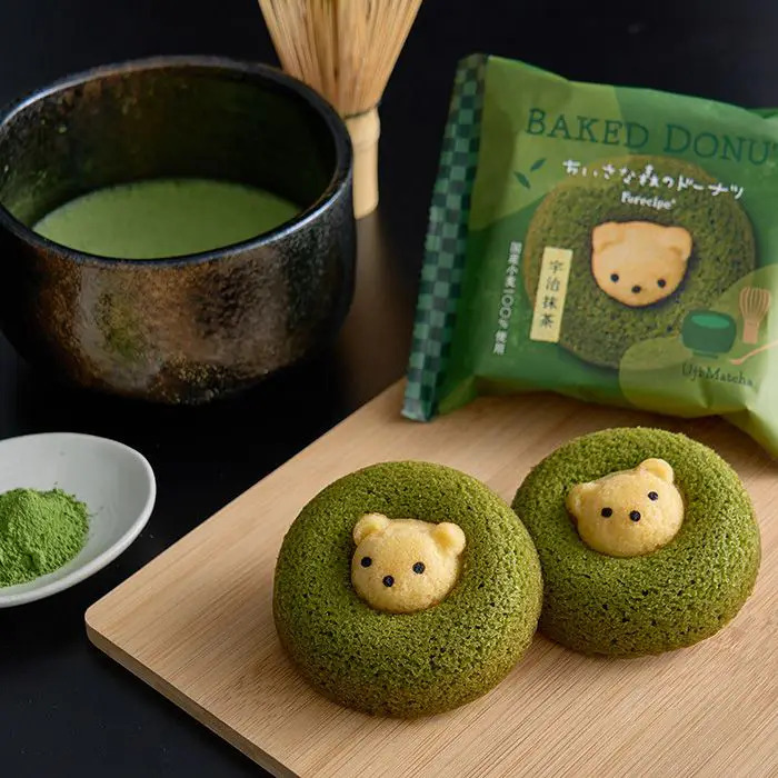 ちいさな森のドーナツ くま宇治抹茶 ３個入 2セット-3