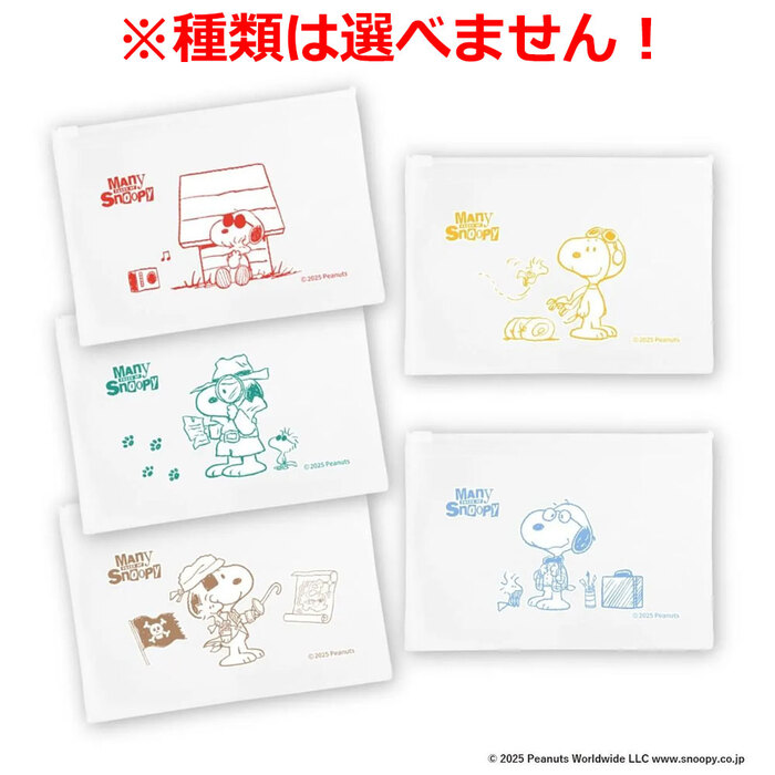 マスク A019 スヌーピー 立体不織布マスク レギュラーサイズ マスクケース付 5枚入 5セット-4