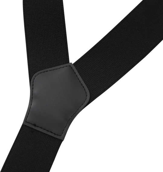 大きいサイズ サスペンダー 5L ブラック ラッピング可-1