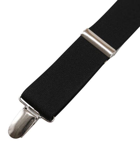 大きいサイズ サスペンダー 5L ブラック ラッピング可-2