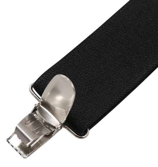 大きいサイズ サスペンダー 5L ブラック ラッピング可-3