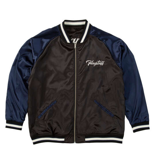 大きいサイズ FLAGSTAFF×PEANUTS スヌーピーコラボリバーシブルスカジャン 3L 4L 5L 6L 8L ブラック ラッピング可 送料無料 即日発送 大きいサイズ FLAGSTAFF×PEANUTS スヌーピーコラボリバーシブル