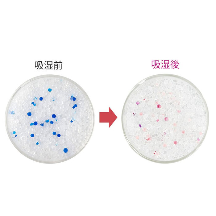 除湿 乾燥剤 シリカゲル 青白 300g 3個セット-3