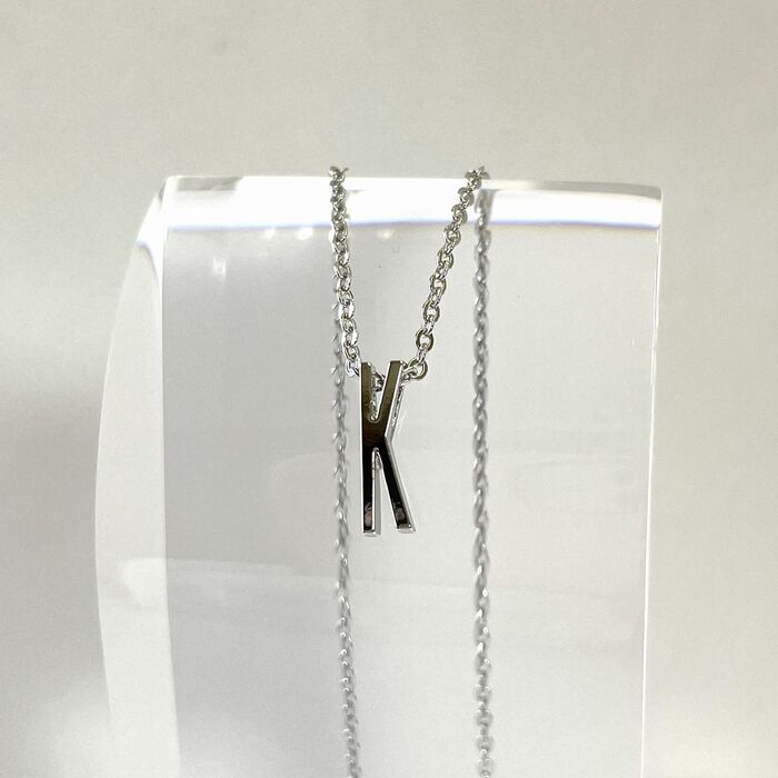 日本製 イニシャルペンダント K P 100K-3