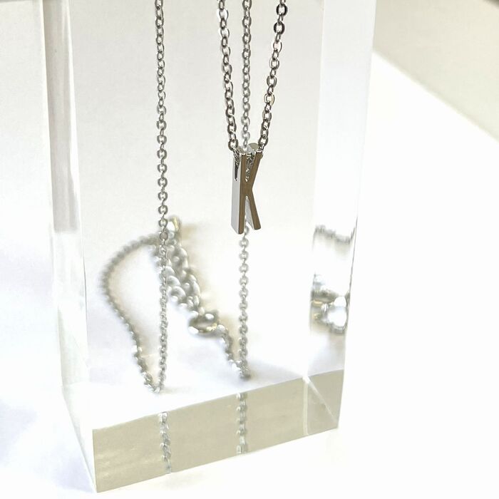 日本製 イニシャルペンダント K P 100K-4