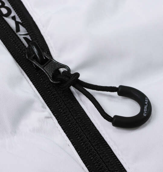 大きいサイズ EVERLAST 防風ウラアルミブルゾン 3L 4L 5L 6L ホワイト