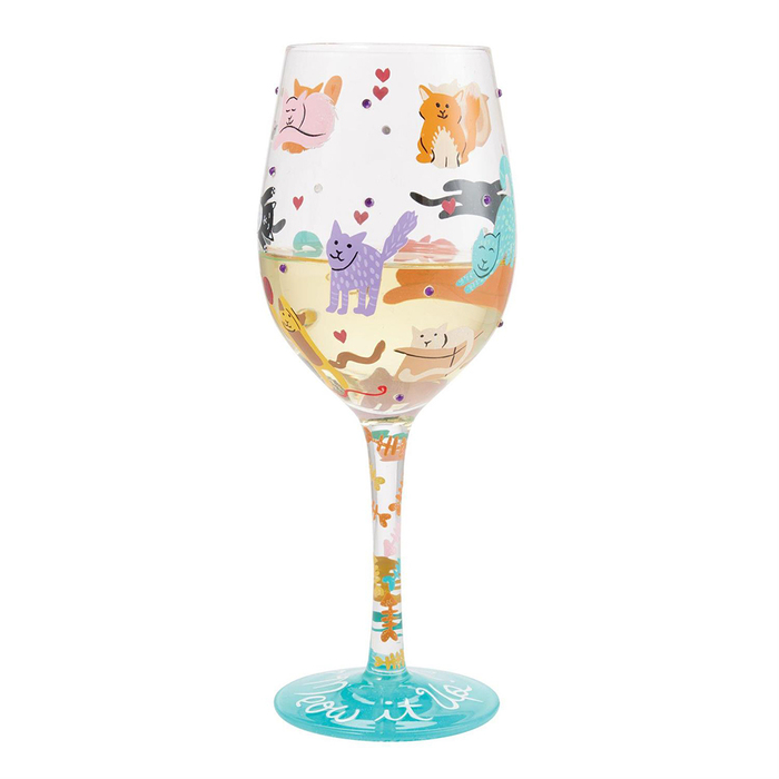 ワイングラス MEOW IT UP Lolita ラッピング可-1