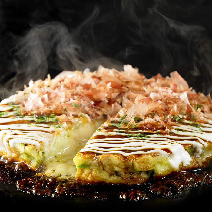 千房 チーズねぎ焼 10食 送料無料 お好み焼 冷凍 のし対応可-1