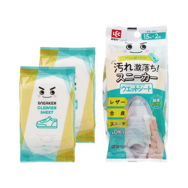 激落ちくんスニーカークリーナーシート超厚15枚 2個組 5セット-2