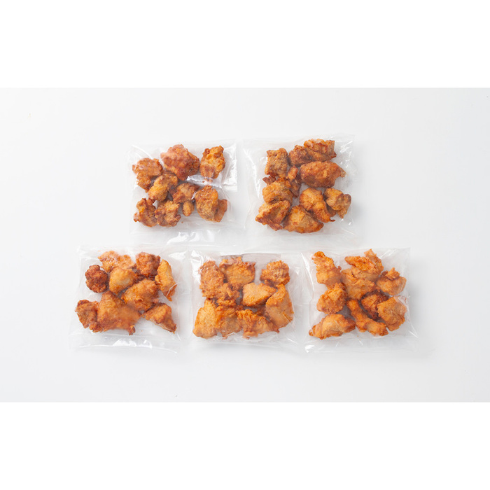 ありたどり から揚げ 揚げ調理済 もも肉170g×2 むね肉180g×3 からあげ 冷凍-1