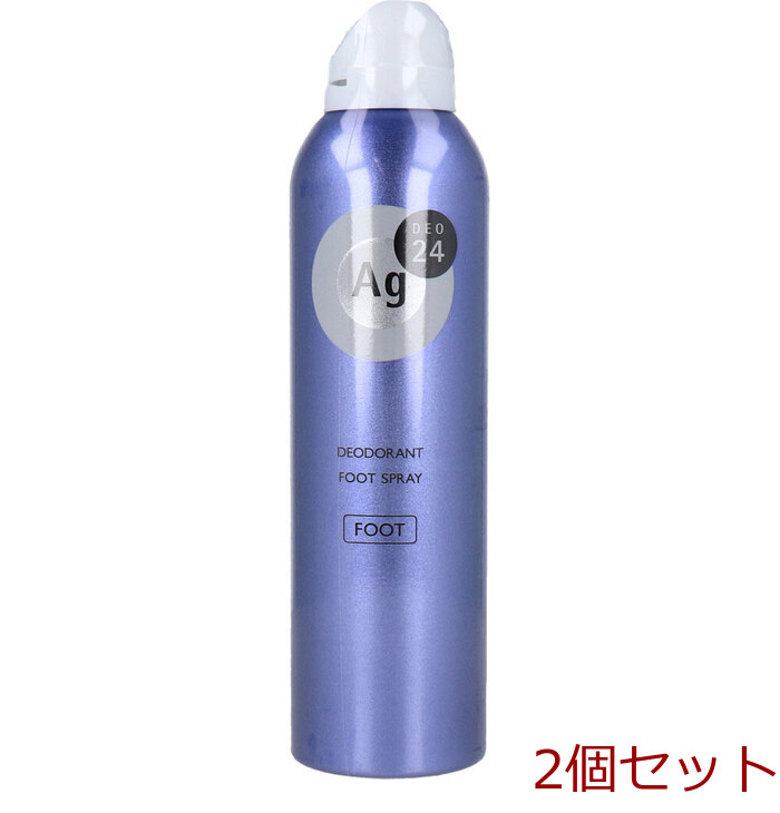 エージーデオ24 フットスプレー h 薬用 足用 無香料 142g 2個セット-0