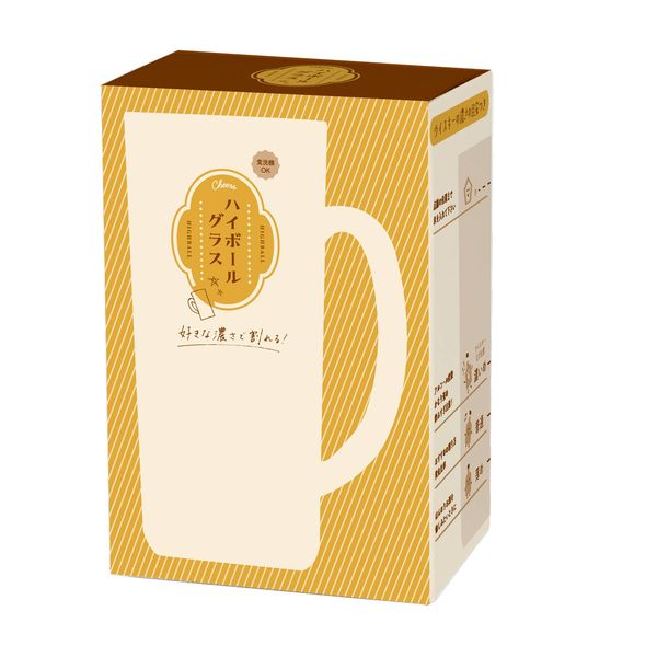 ハイボールグラス 目安つき ハイボールジョッキ435ml 3個セット-1