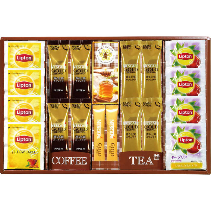 ネスカフェ リプトン はちみつ 6663 25 ギフト対応可-0