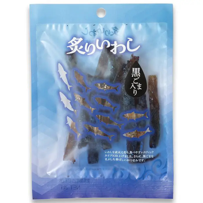 小島食品 黒ごま入り炙りいわし 12セット-1