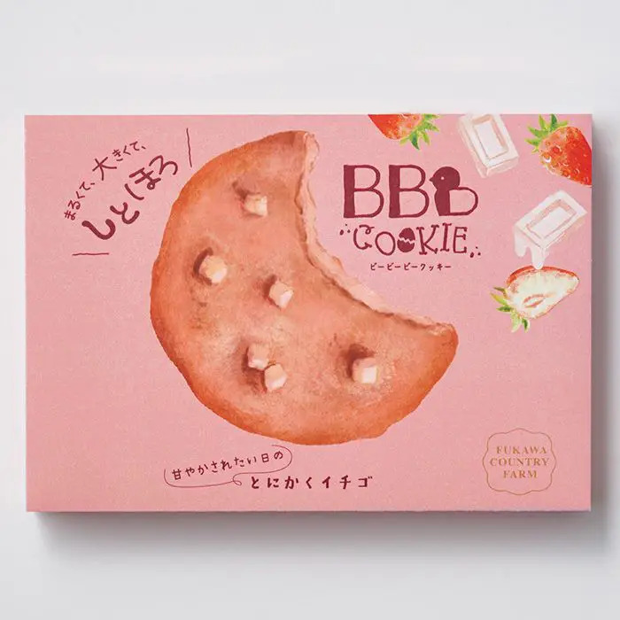 BBBクッキー とにかくイチゴ 12個セット-4