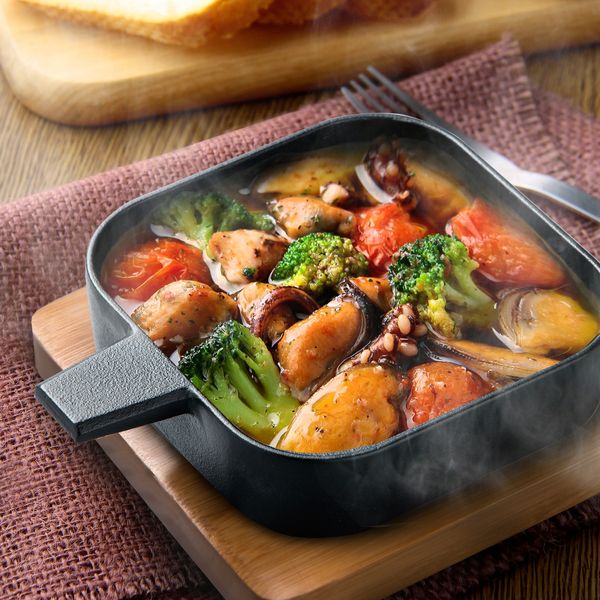 デリッシュ ライフ COLOスクエアパン13cm 2個セット-5