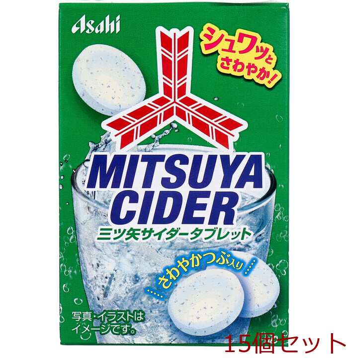 三ツ矢サイダータブレット 小箱 27g 15個セット-0