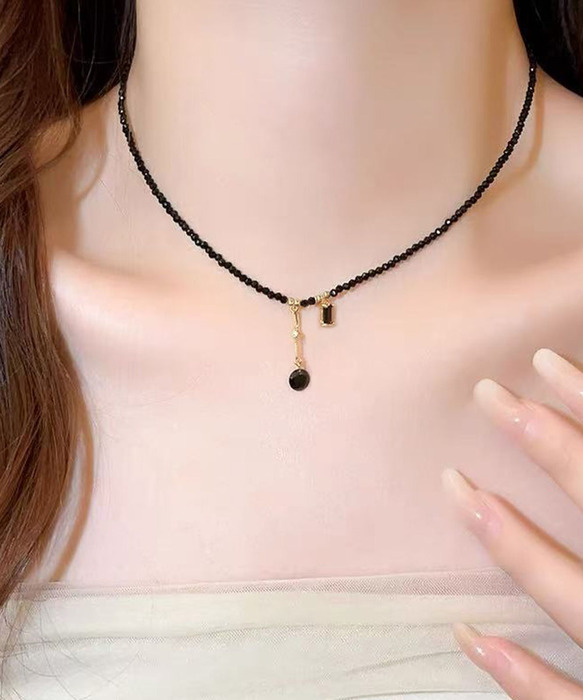 ビーズネックレス レディースアクセサリー-0