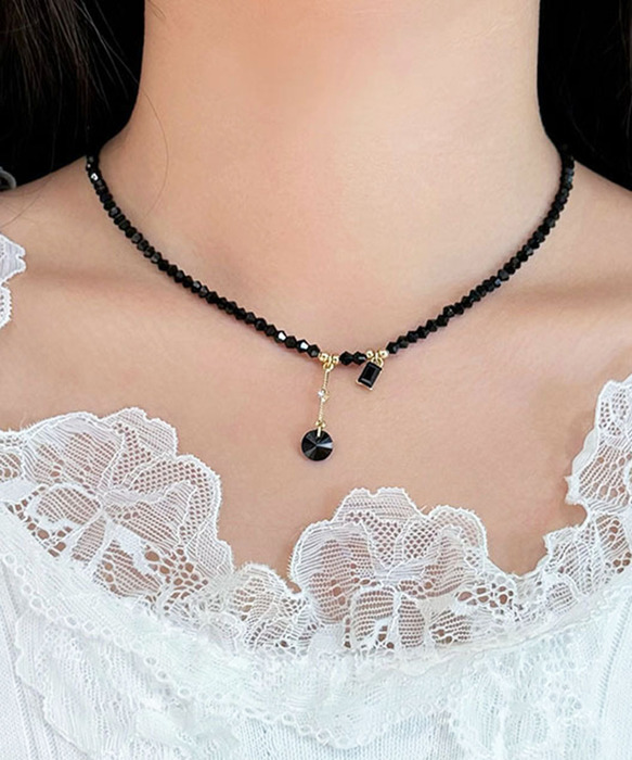 ビーズネックレス レディースアクセサリー-3