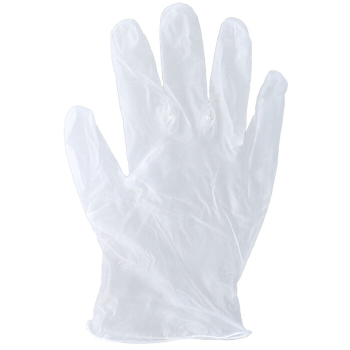 やわらかナース手袋 ビニール素材 ノンパウダー Lサイズ 100枚入 5セット-4